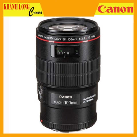 CANON 100MM F/2.8L IS MACRO - Mới 90% (Không Hộp)