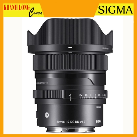 Sigma 20mm F/2 DG DN For E-Mount / L-Mount  - chính hãng