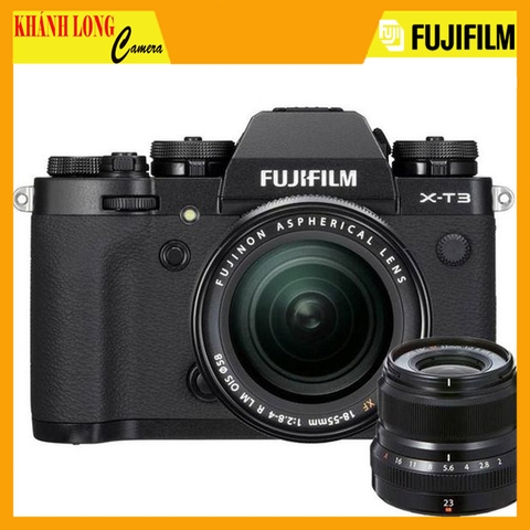Fujifilm X-T3 KIT 18-55MM + XF 23MM F2 - Chính hãng