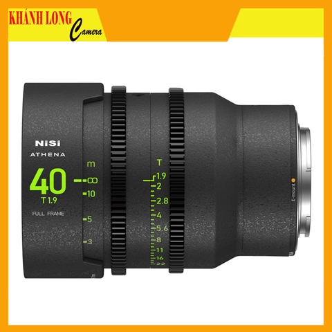 NISI ATHENA Prime 40mm T1.9 Full-Frame Lens - Chính Hãng