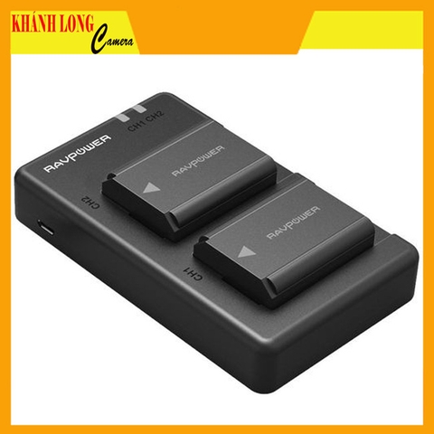 BỘ 2 PIN,1 SẠC RAVPOWER SONY NP - FW50 (RP-PB056)