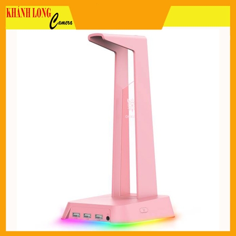 GIÁ ĐỠ TAI NGHE ONIKUMA ST2/ CHÂN ĐẾ – ĐÈN RGB TÍCH HỢP 3 CỔNG USB + JACK 3.5MM – HỖ TRỢ SẠC PIN