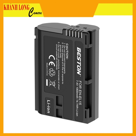 Pin Beston EN-EL15 dùng cho máy ảnh Nikon dung lượng 1900mAh