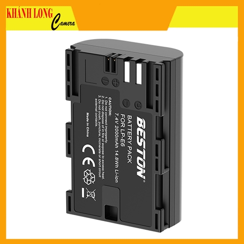Pin Beston LP-E6 dùng cho máy ảnh Canon dung lượng 2000mAh