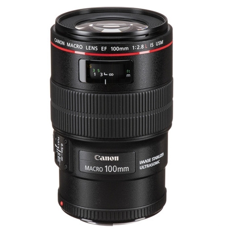 CANON 100MM F/2.8L IS MACRO - Mới 90% (Không Hộp)