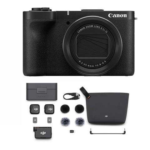 Canon PowerShot V1 + DJI Mic Mini - Chính Hãng