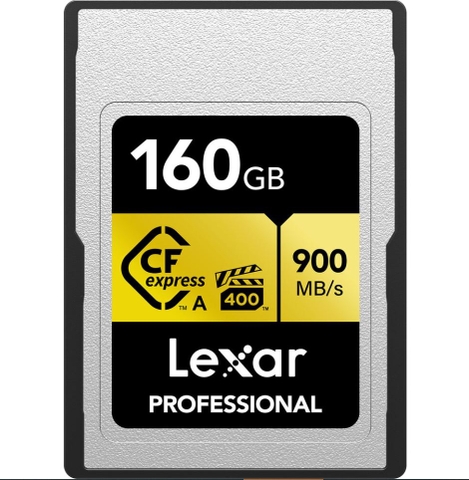 Thẻ nhớ CFexpress Lexar Professional 160GB Type A GOLD Series