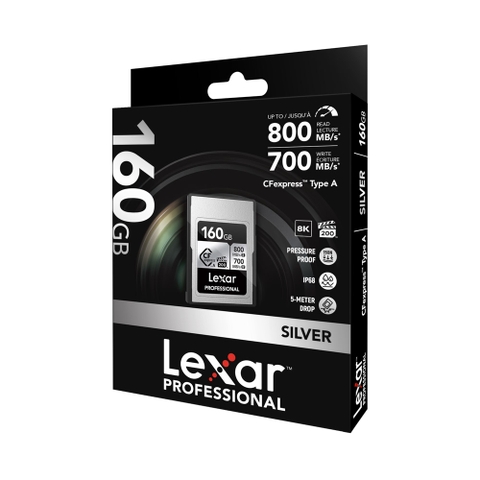 Thẻ nhớ Lexar 160GB Professional CFexpress Type A Silver