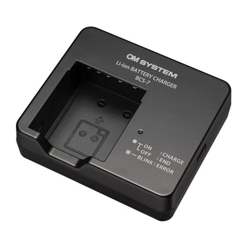 Đế sạc pin OM SYSTEM BCS-7 Lithium Ion Battery Charger - Chính hãng