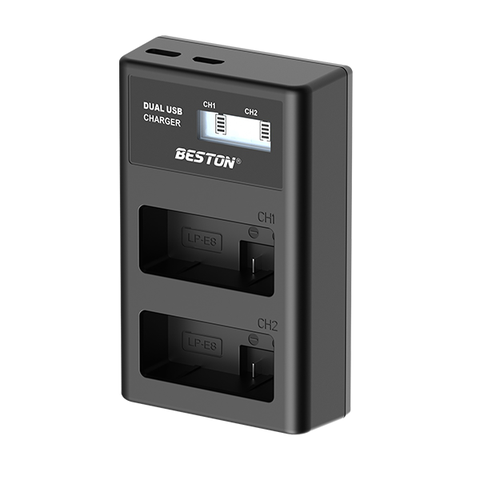 Bộ sạc pin Beston LP-E8 dùng cho các dòng pin LP-E8 của Canon