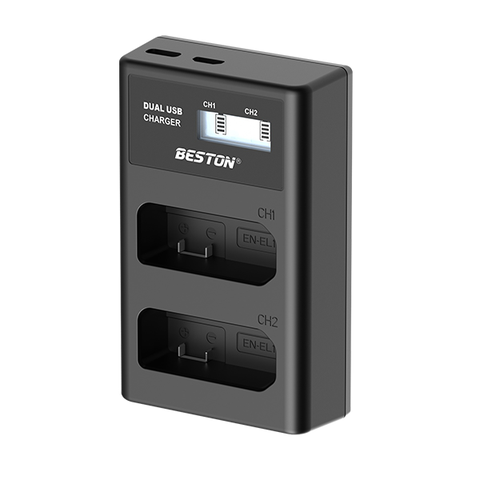 Bộ sạc pin Beston EN-EL14 dùng cho các dòng pin EL14 của Nikon