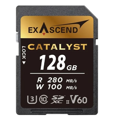 Thẻ nhớ SDXC Exascend Catalyst UHS-II V60 128GB / 256GB