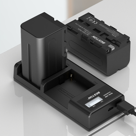 Pin Beston NP-F750 dùng cho máy ảnh, máy quay Sony dung lượng 5200mAh