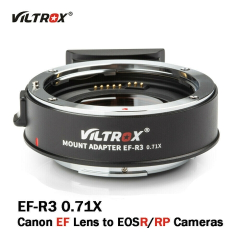 Ngàm Chuyển Viltrox EF-R3 0.71x AF Lens Adapter for Canon EF Lens to EOS R R6 RED Komodo C70