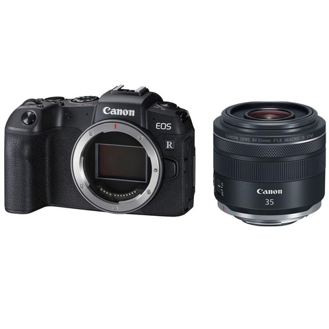 Canon EOS RP + RF35mm F1.8 Macro IS STM - Chính Hãng
