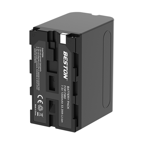 Pin Beston NP-F960 dùng cho máy ảnh, máy quay Sony dung lượng 7200mAh