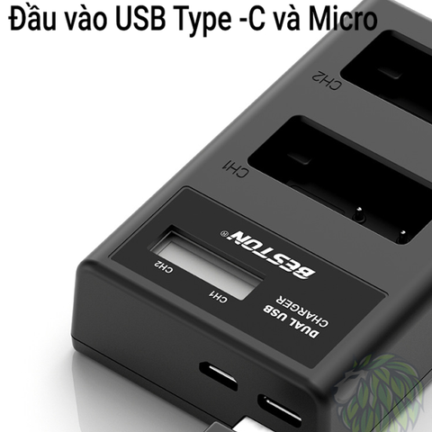 Bộ sạc pin Beston LP-E8 dùng cho các dòng pin LP-E8 của Canon