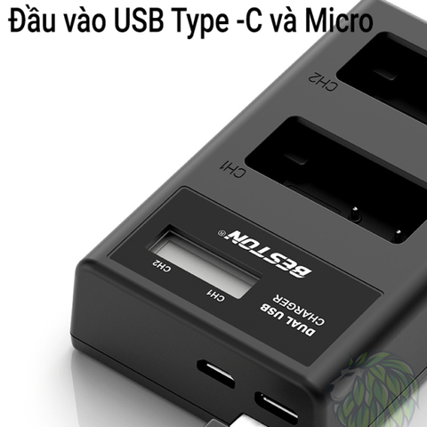 Bộ sạc pin Beston NP-W126 dùng cho các dòng pin NP-W126 của Fujifilm