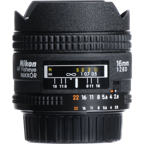 Nikon Fisheye 16mm F/2.8  - Mới 100%