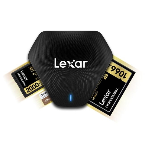 Đầu đọc thẻ nhớ Lexar LRW500 (Card Reader Professional Multi-Card 3-in-1 USB 3.1)