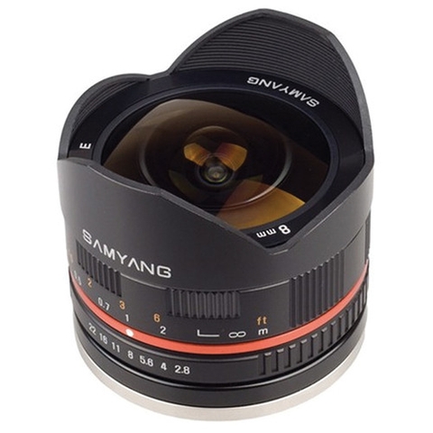 Samyang 8mm F/2.8 Fisheye for Fujifilm/ Sony E- Chính hãng