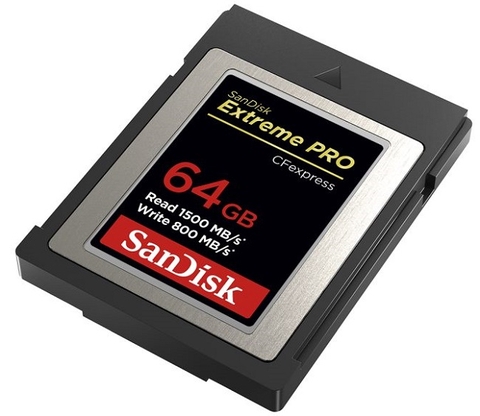 Thẻ nhớ CFexpress 64GB 1500MB/s SanDisk Extreme PRO Type B