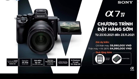 Sony Alpha ILCE-7M4/ A7M4 Body - CHÍNH HÃNG