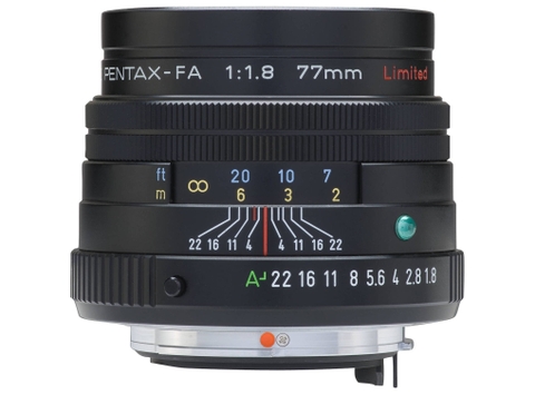 Ống Kính Pentax FA 77mm F/1.8 limited (black) - Chính hãng