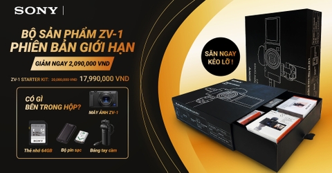 Combo Sony ZV-1 - chính hãng