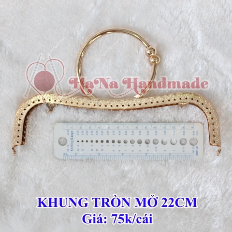 Khung tròn mở 22cm