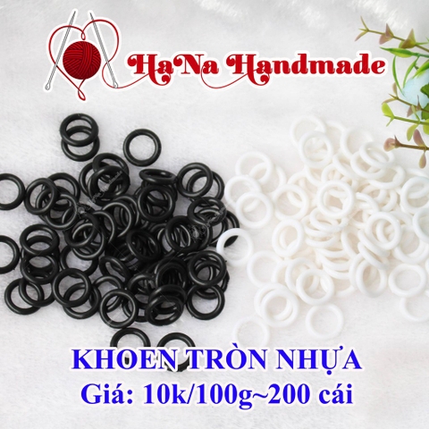 100g khoen tròn nhựa