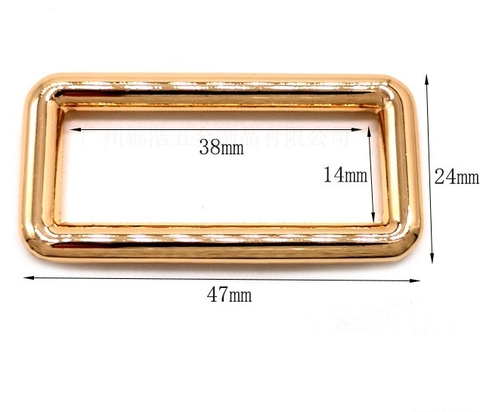 Khoen chữ nhật đúc 3.8cm vàng ( lọt lòng)