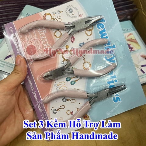 Set 3 kềm hỗ trợ làm sản phẩm handmade