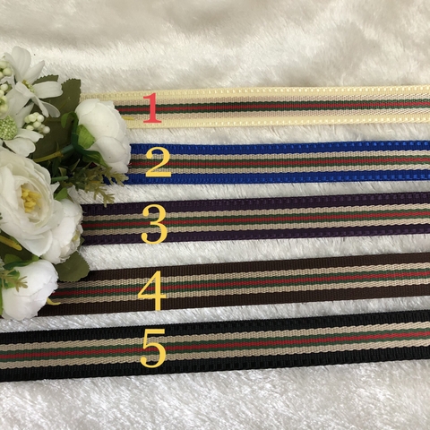 Dây đai sọc bản 2.5cm dày