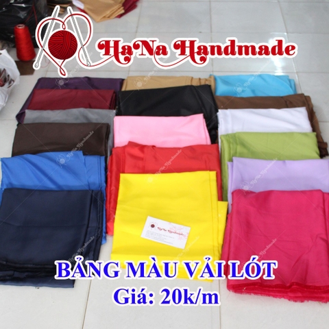 Vải lót túi xách