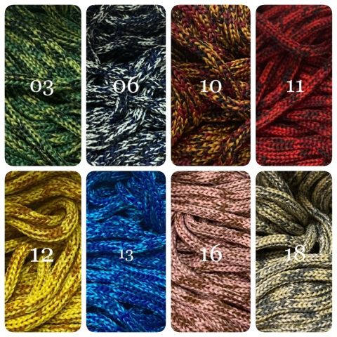 Sợi Cordy Maxi Craft Yarn trơn túi 330g khoảng 130m