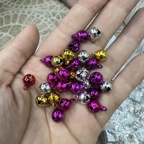 Chuông trang trí loại tốt 8mm - set 10 cái