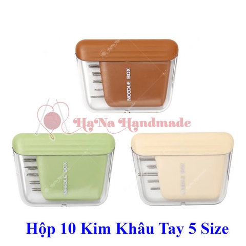 Hộp 10 kim khâu tay 5 size