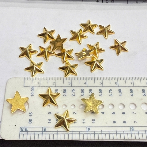 Set 10 sao 1.4cm trang trí sản phẩm handmade