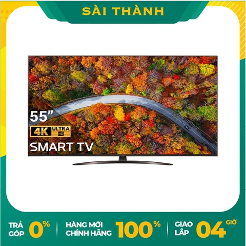 Smart Tivi LG 4K 55 inch 55UP8100PTB