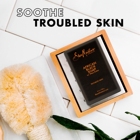 Xà phòng đen Shea Moisture African Black Soap Bar