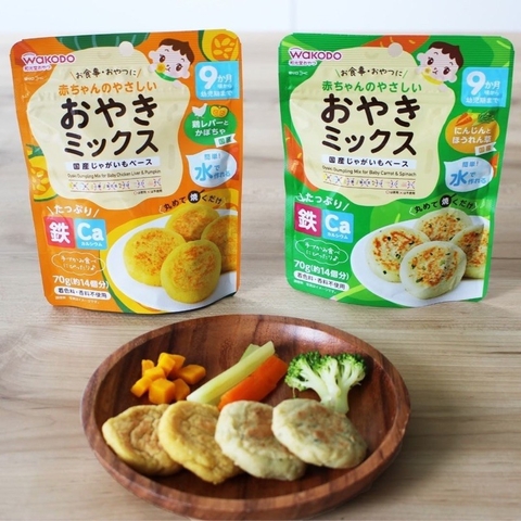 Bột bánh bao Oyaki rau củ Nhật Bản