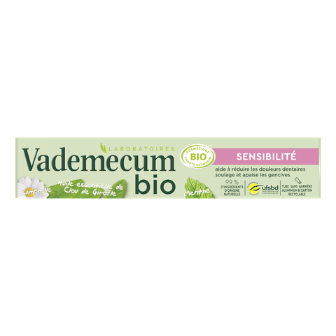 Kem đánh răng hữu cơ Vademecum - 75ml