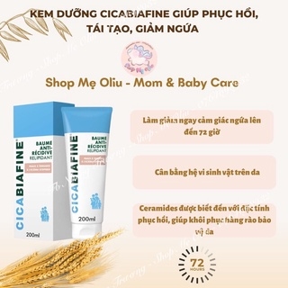 Kem dưỡng ẩm phục hồi CicaBiafine cho da chàm, dị ứng, nhạy cảm 200ml