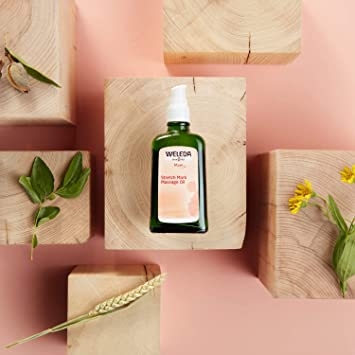 Dầu maxtra hữu cơ Weleda 100ml chống và mờ vết rạng cho mẹ bầu