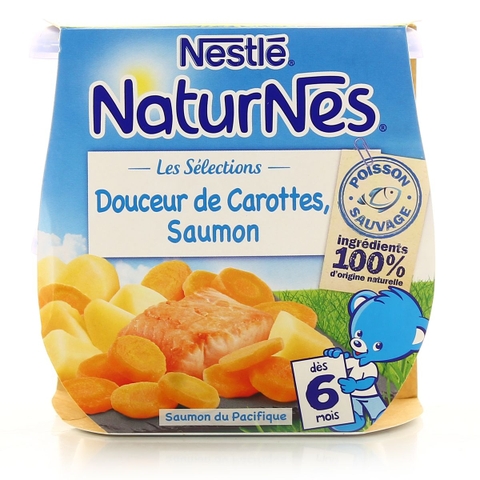 Hủ ăn dặm Nestle không chứa muối cho bé từ 6 tháng tuổi