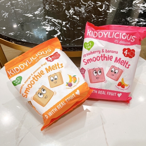 Trái cây sinh tố khô dạng viên Kiddylicious 12m+