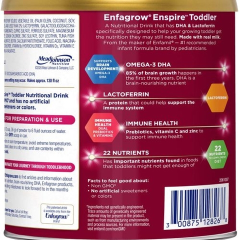 Sữa Enspire Toddler Nutritional Drink 680g