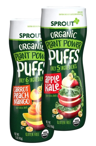 Bánh ăn dặm ngũ cốc Organic Sprout Puffs