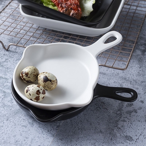 Dĩa gốm sứ hình chảo